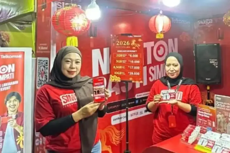 Telkomsel siagakan Hyper 5G, COMBAT, dan optimalisasi 470 BTS untuk dukung kelancaran Cap Go Meh 2026 di Singkawang dan Pontianak.