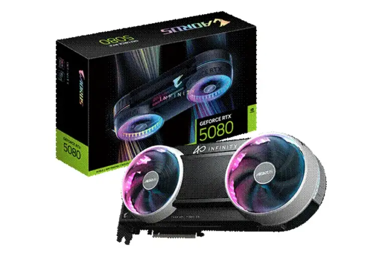 GIGABYTE merilis AORUS GeForce RTX 5080 INFINITY dan INFINITY WOOD dengan desain premium, sistem pendingin baru, serta dukungan Project Stealth.