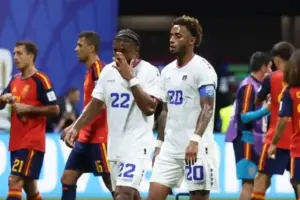 Spanyol gagal mendominasi laga perdana, Cape Verde yang tampil heroik dengan hasil imbang 0-0 (sumber foto: facebook @federacaocaboverdianafutebol)