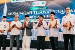 YMSM, Sinar Mas Land, IPIM, dan Badan Pengelola Masjid Istiqlal gelar Musabaqah Tilawatil Quran Imam Masjid se-Banten untuk perkuat syiar Islam inklusif.